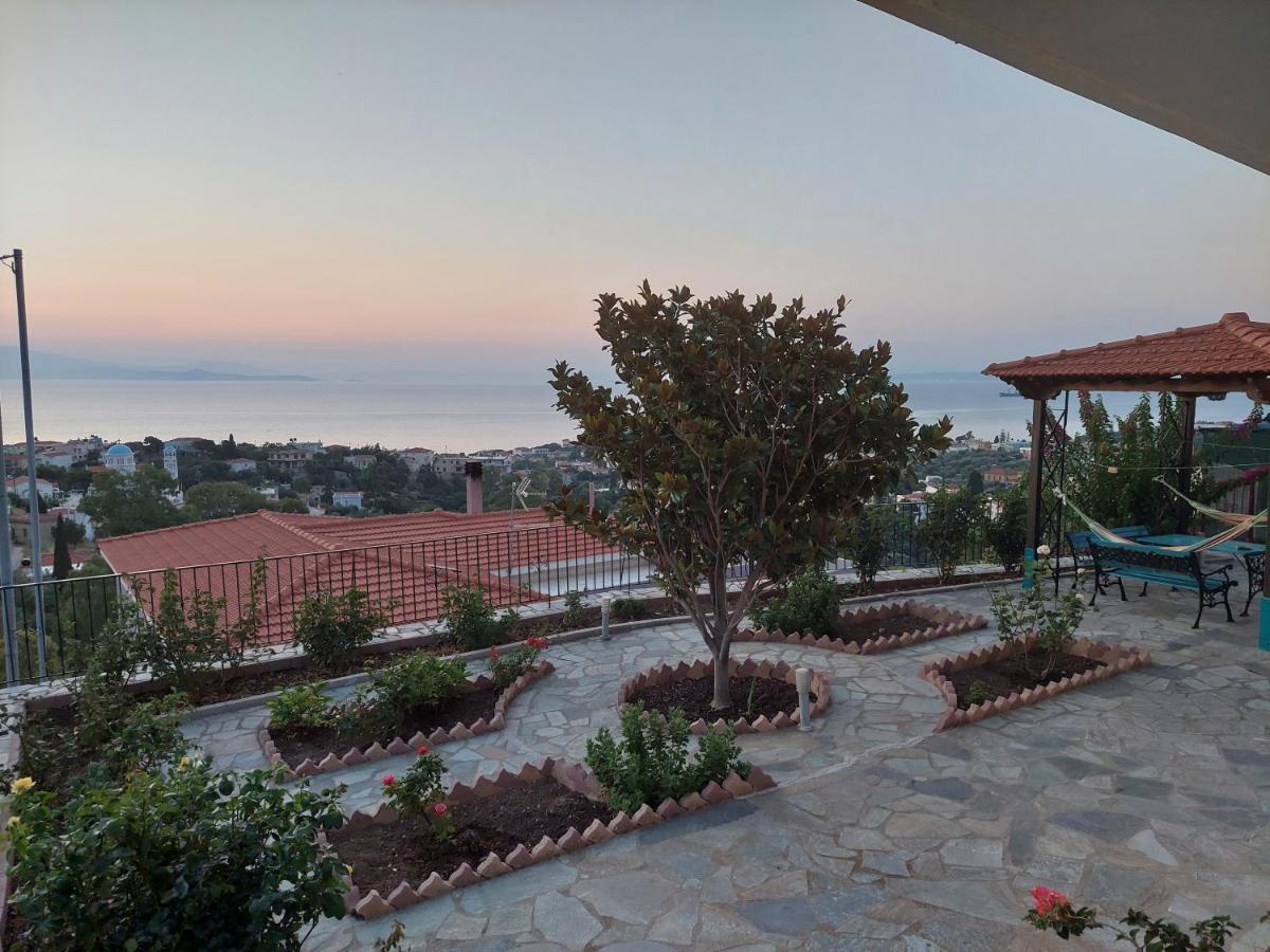 Depys' View Villa Vrontados Ngoại thất bức ảnh